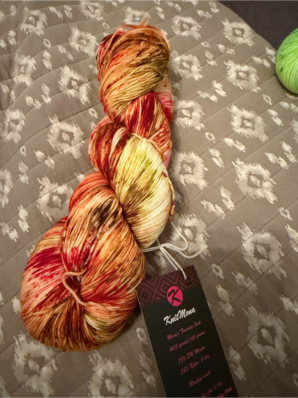 Knit mins Hand-Dyed Multicolor Yarn - Autumn Mix